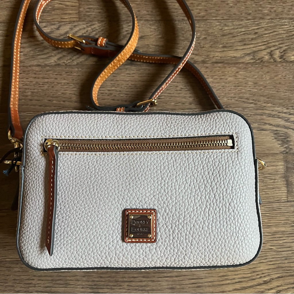 Dooney & Bourke Pebble Grain Camera Zip Crossbody Bag